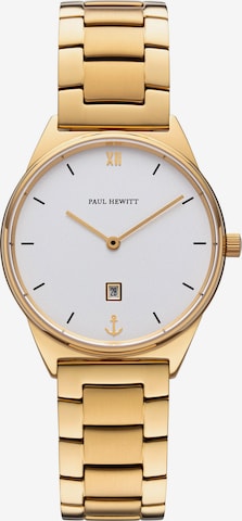 Paul Hewitt Analog Watch in Gold: front