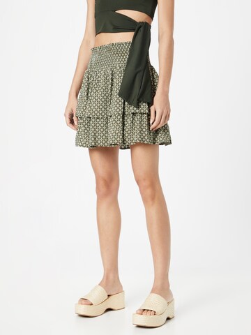 Pepe Jeans - Falda 'Felicita' en verde: frente