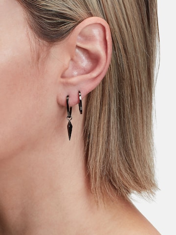 Boucles d'oreilles Liebeskind Berlin en noir