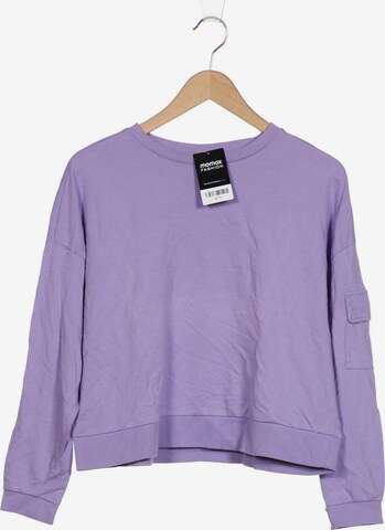 Noisy may Sweatshirt & Zip-Up Hoodie in XS in Purple: front