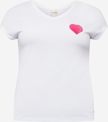 T-shirt Key Largo en blanc : devant