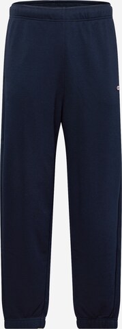 Effilé Pantalon Champion Authentic Athletic Apparel en bleu : devant