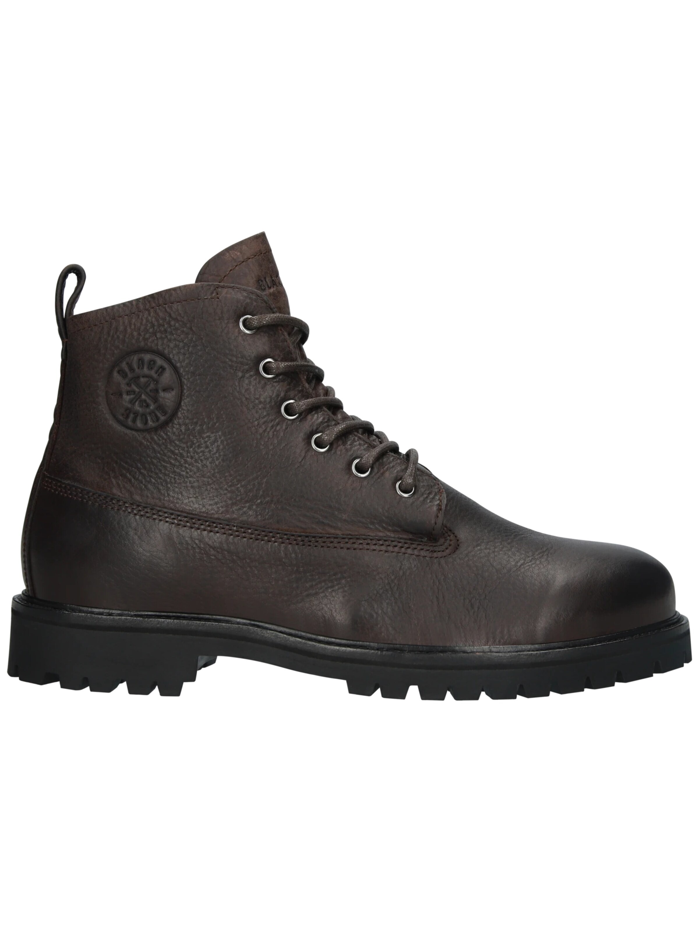 Boots stringati 'Rock Hardy OM62' di BLACKSTONE in marrone: frontale