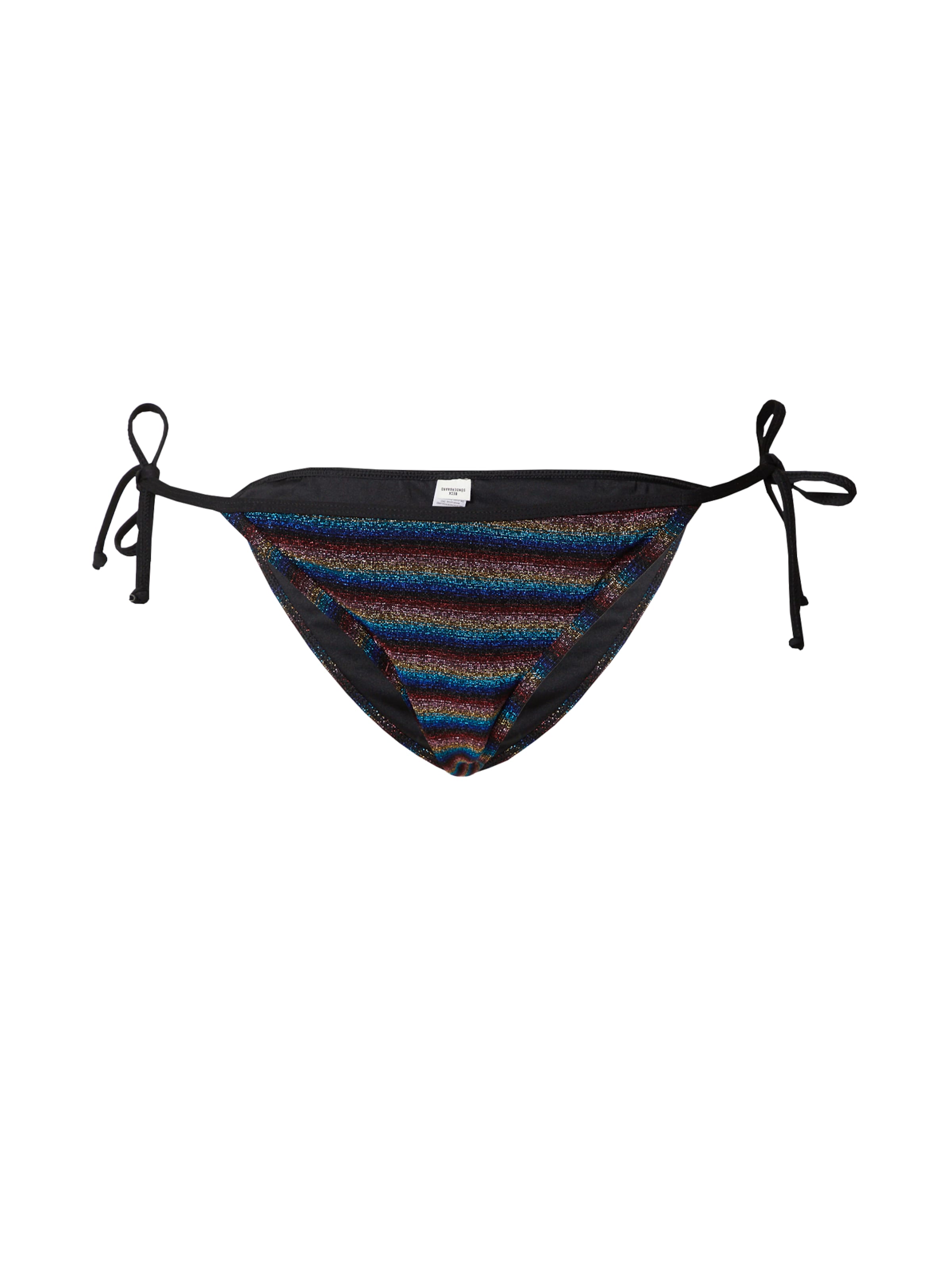 BeckSöndergaard - Cueca biquíni 'Disca Baila' em mistura de cores: frente