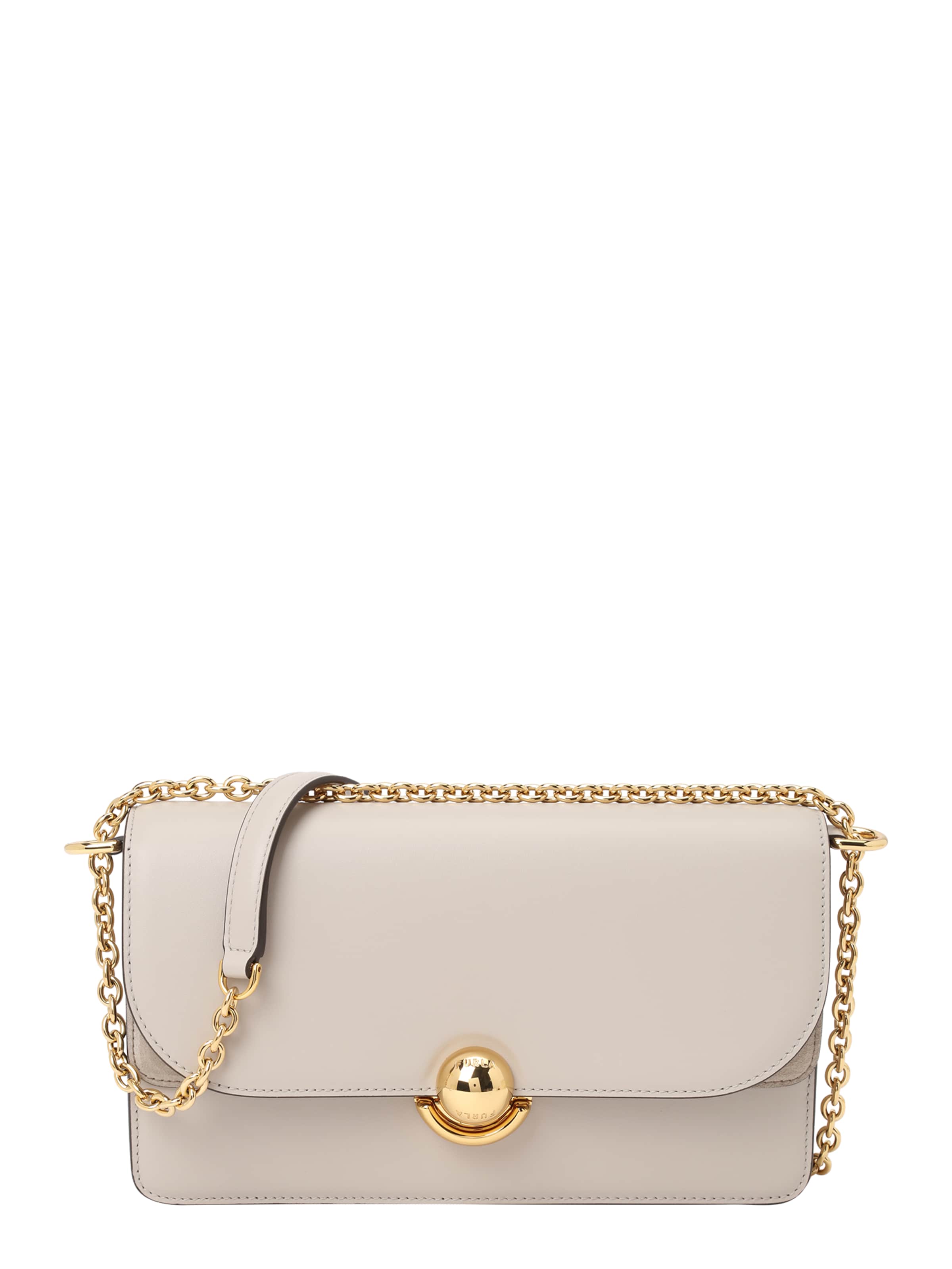 FURLA Crossbody Bag 'SFERA' in Beige: front