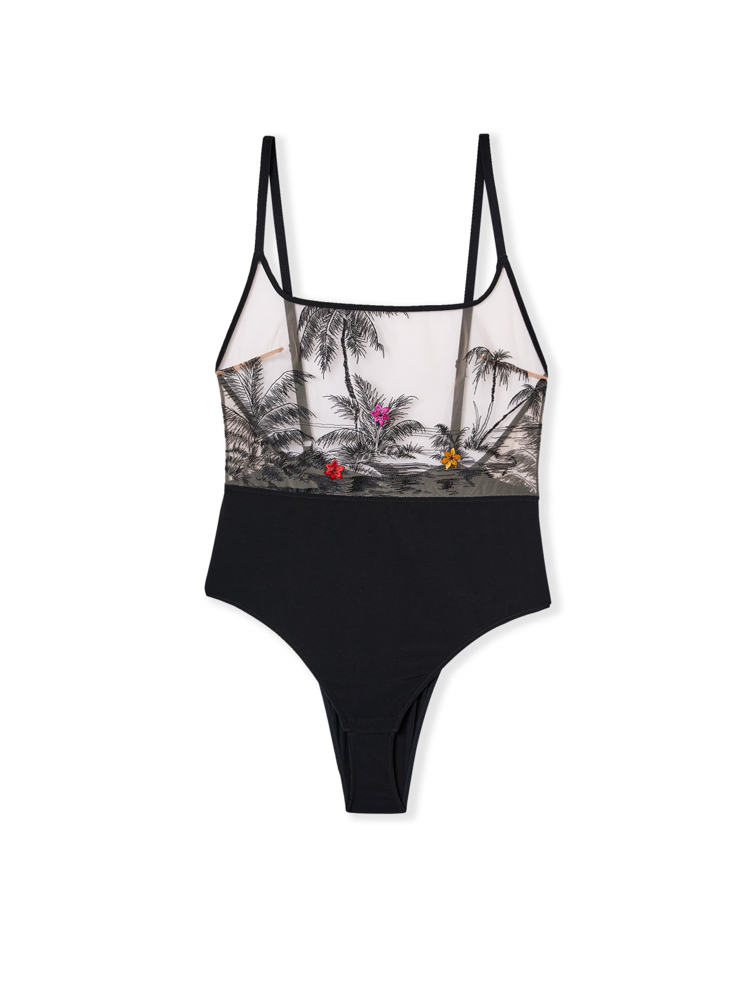 ETAM Body in Schwarz: Vorderseite