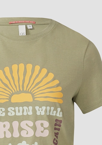 T-shirt QS en vert