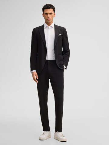 STRELLSON Slimfit Hose 'Tius2-J3' in Schwarz