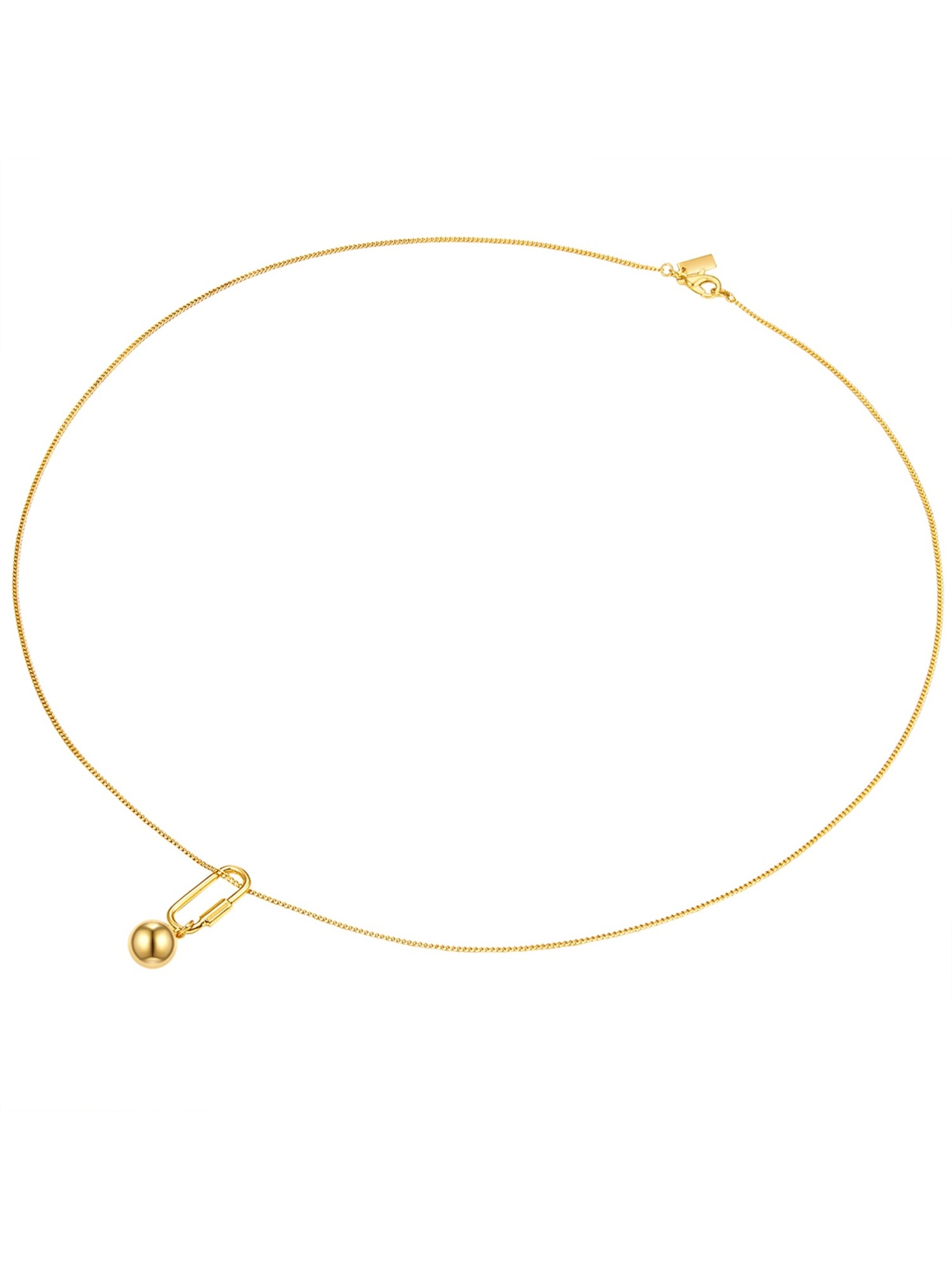 Collana di Lulu & Jane in oro: frontale