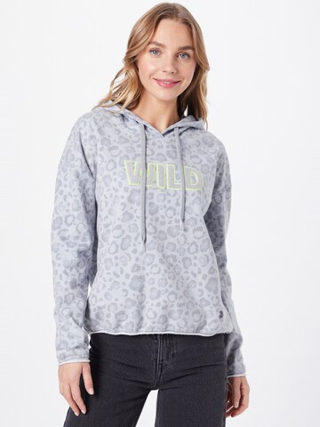 Key Largo Sweatshirt 'Safari' i grå: forside