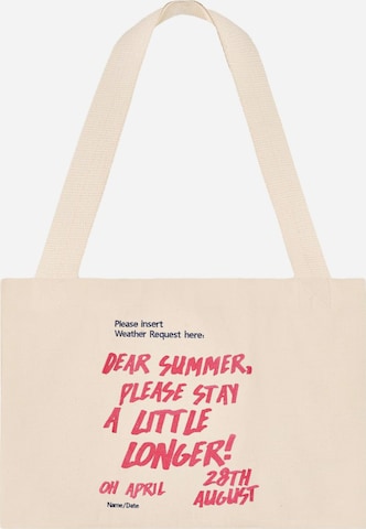 OH APRILTorba za na rame ' ' - bijela boja: prednji dio