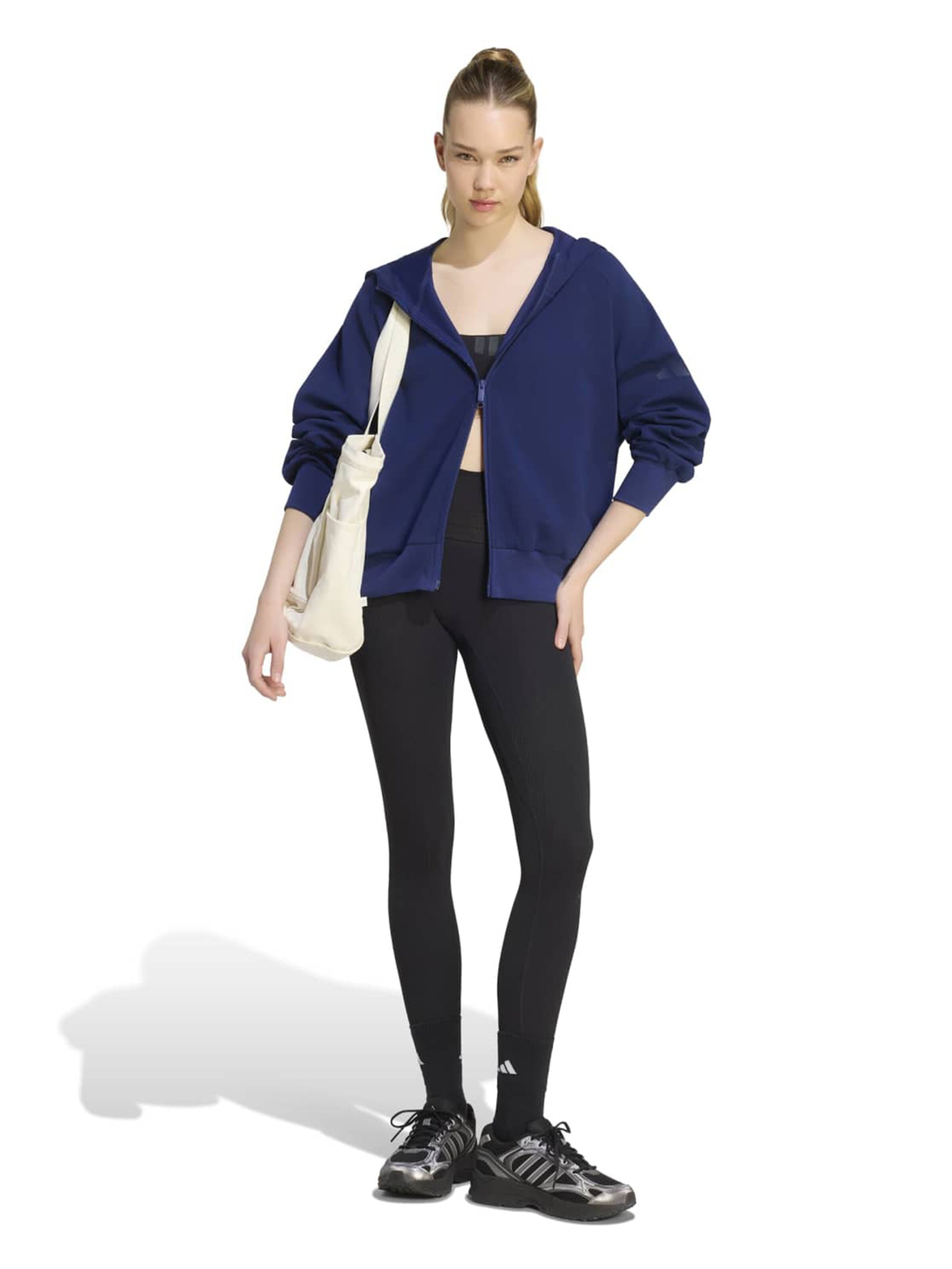 Veste de survêtement 'Soft Lux' ADIDAS SPORTSWEAR en bleu