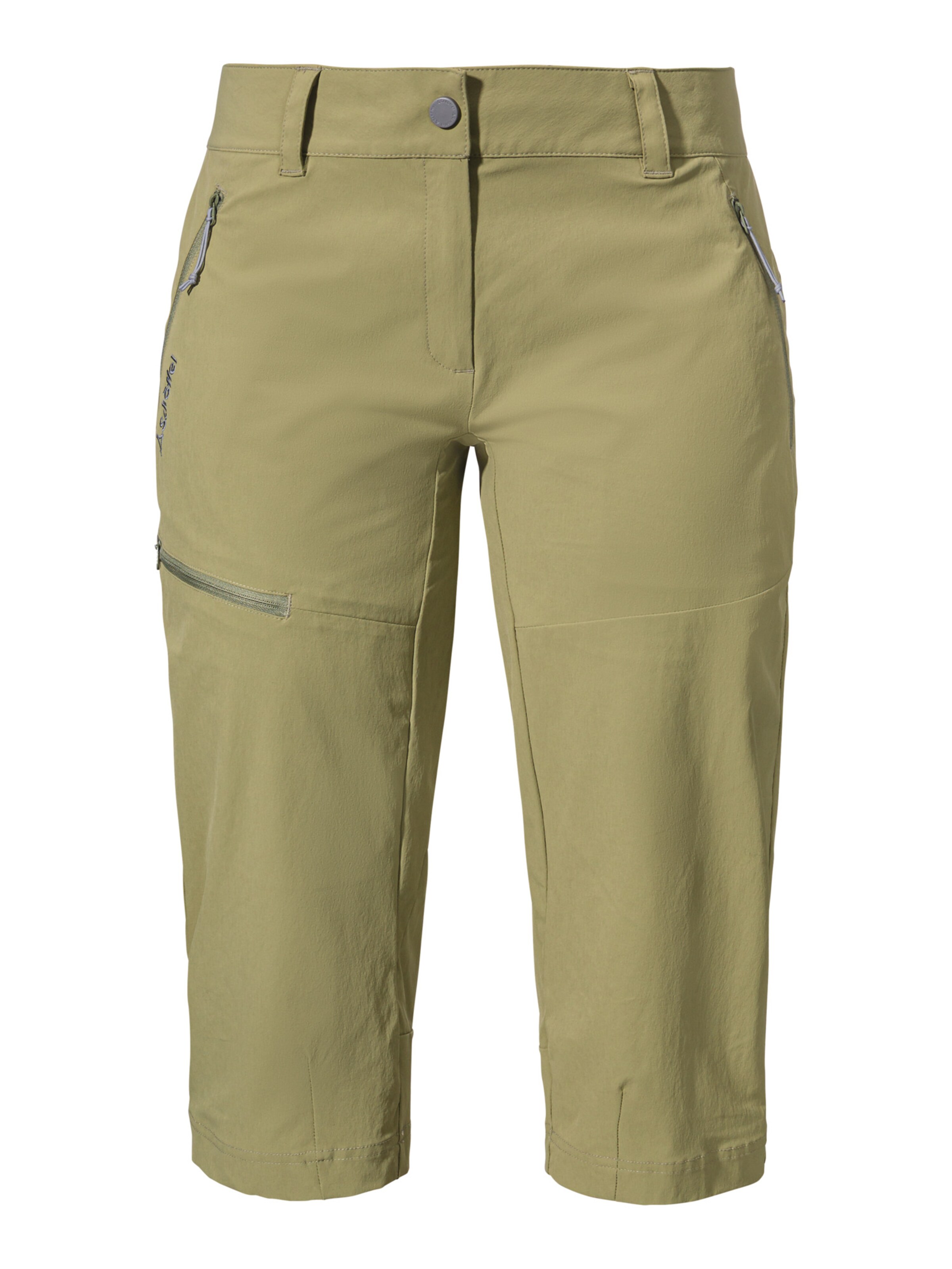 Regular Pantalon outdoor 'Caracas2' Schöffel en vert : devant