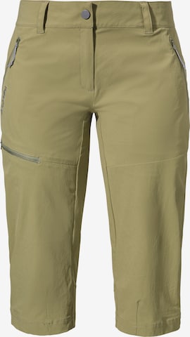 Pantalon outdoor 'Caracas2' Schöffel en vert : devant