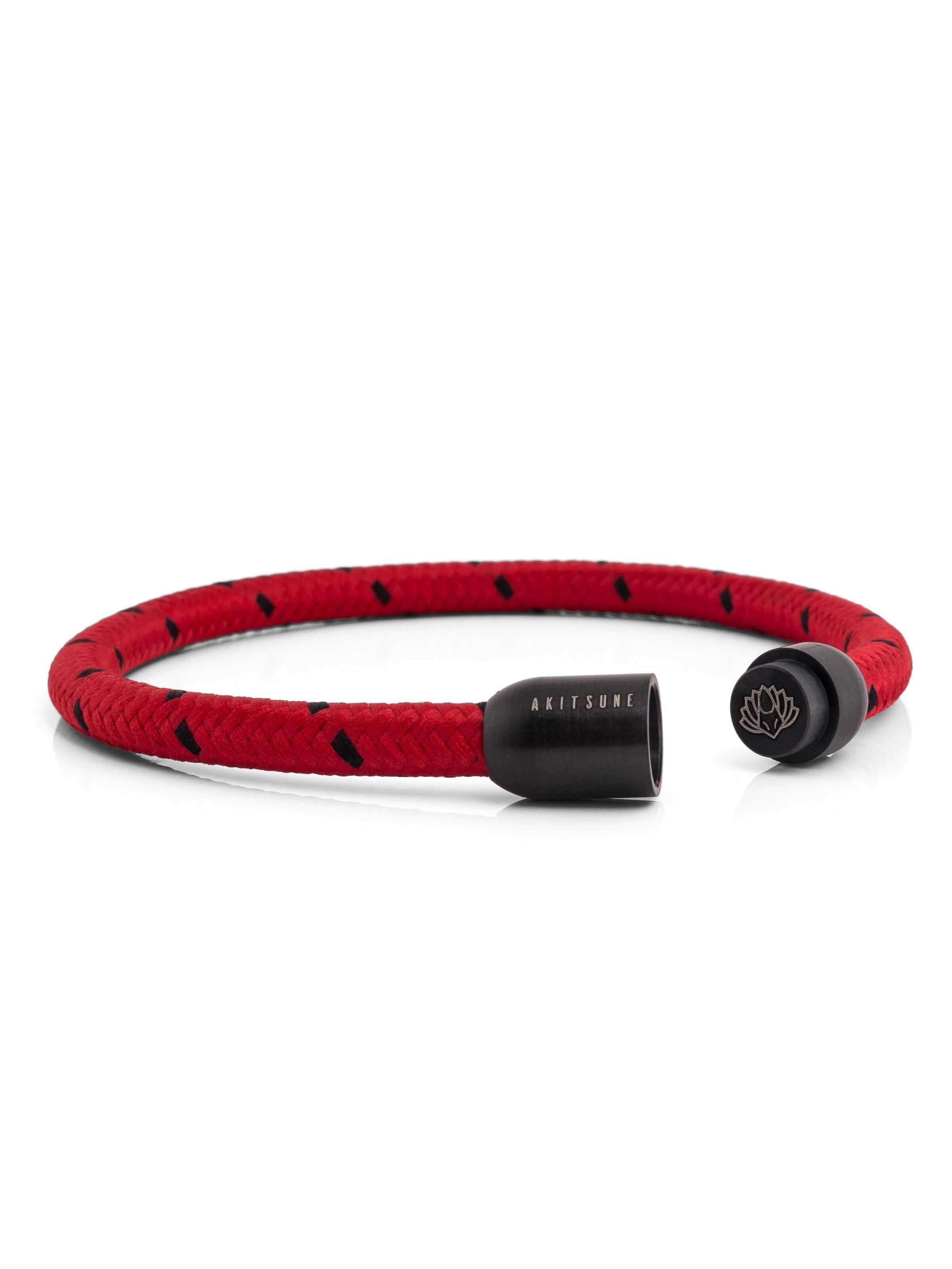 Akitsune Bracelet 'Silvus' in Red