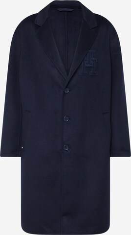 Tommy Hilfiger Tailored Between-seasons coat in Blue: front