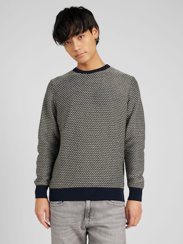 Gabbiano Sweater in Blue: front