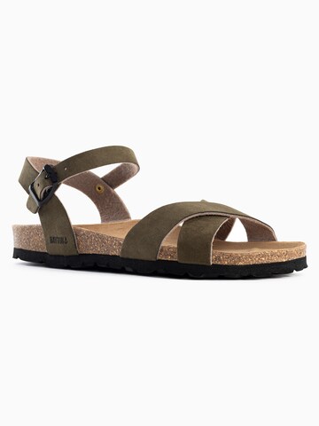 Bayton Strap sandal in Green