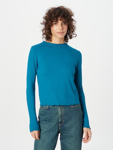 PIECES Shirt 'NICCA' in Blau: predná strana