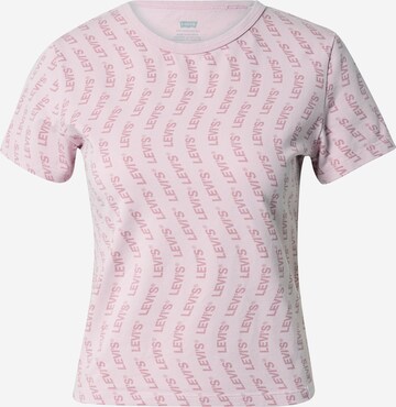 LEVI'S ® Shirts 'Graphic Rickie Tee' i pink: forside