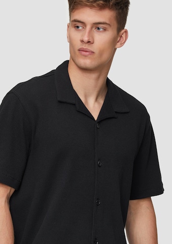 QS Comfort Fit Hemd in Schwarz
