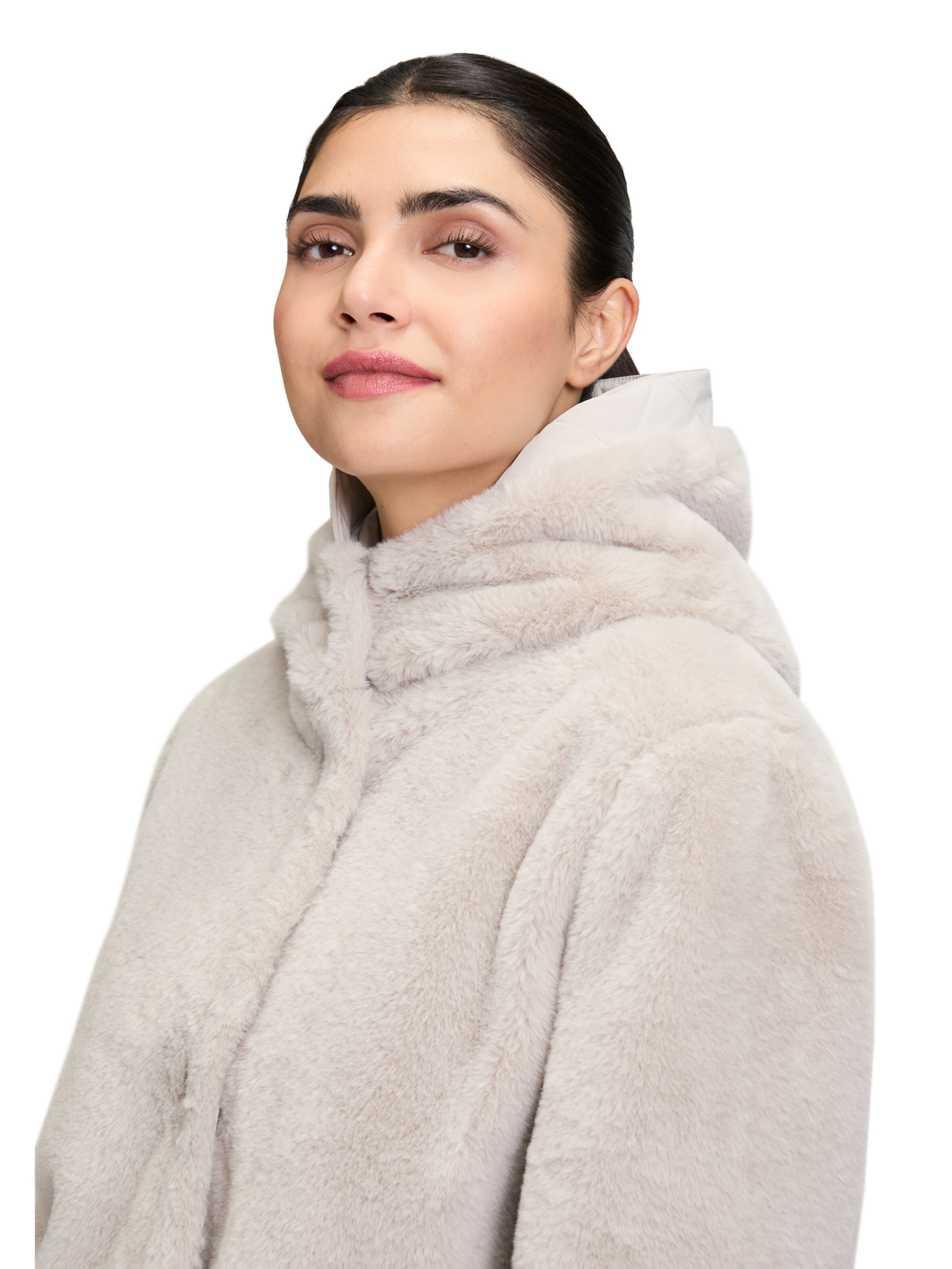 Amber & June Winter Jacket in Grey