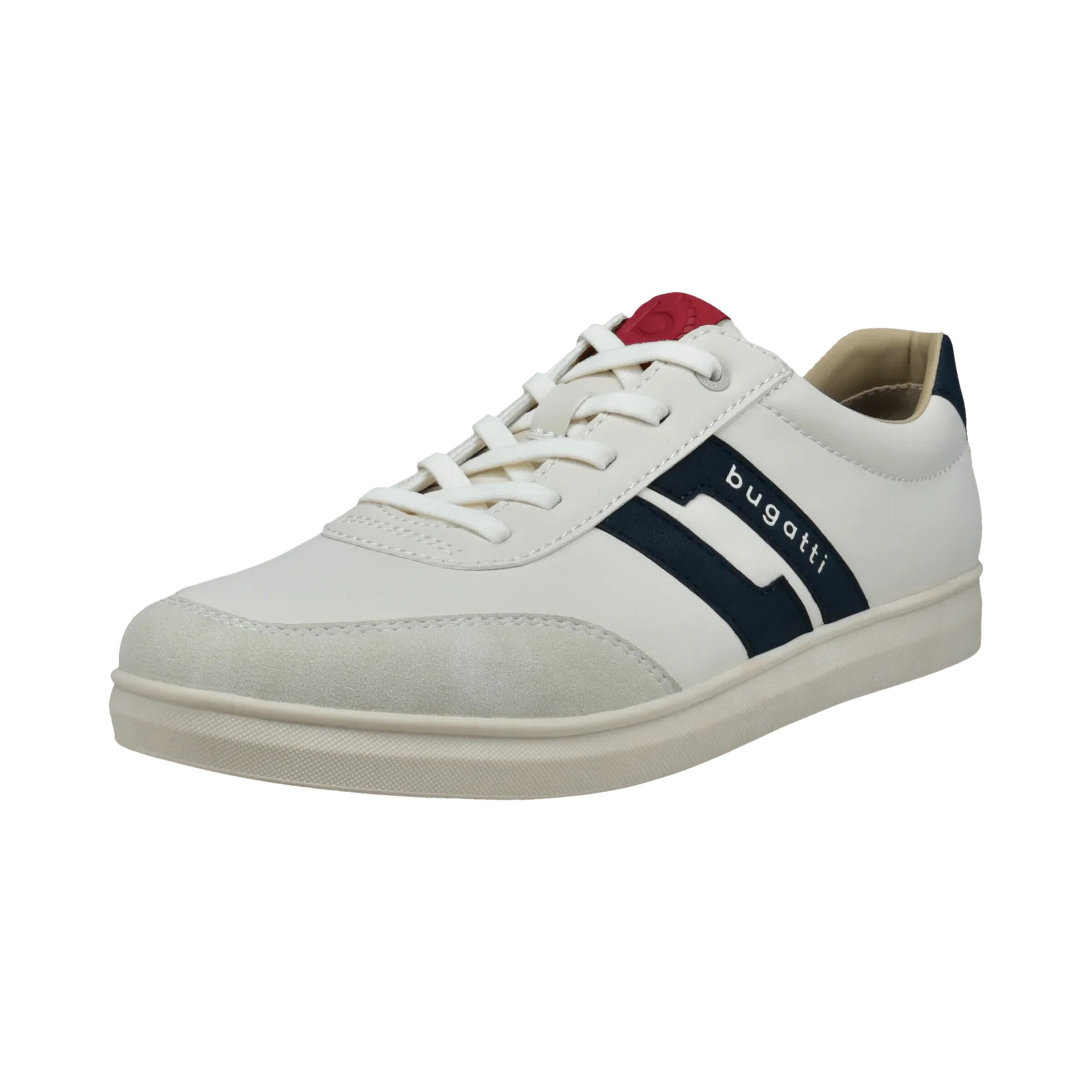 bugatti - Zapatillas deportivas bajas en blanco: frente