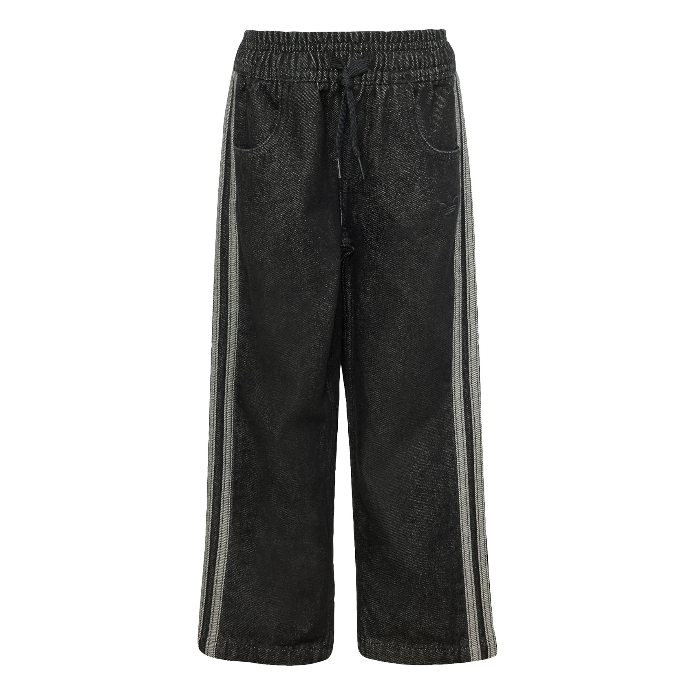 ADIDAS ORIGINALS - Loosefit Vaquero 'Firebird' en negro: frente