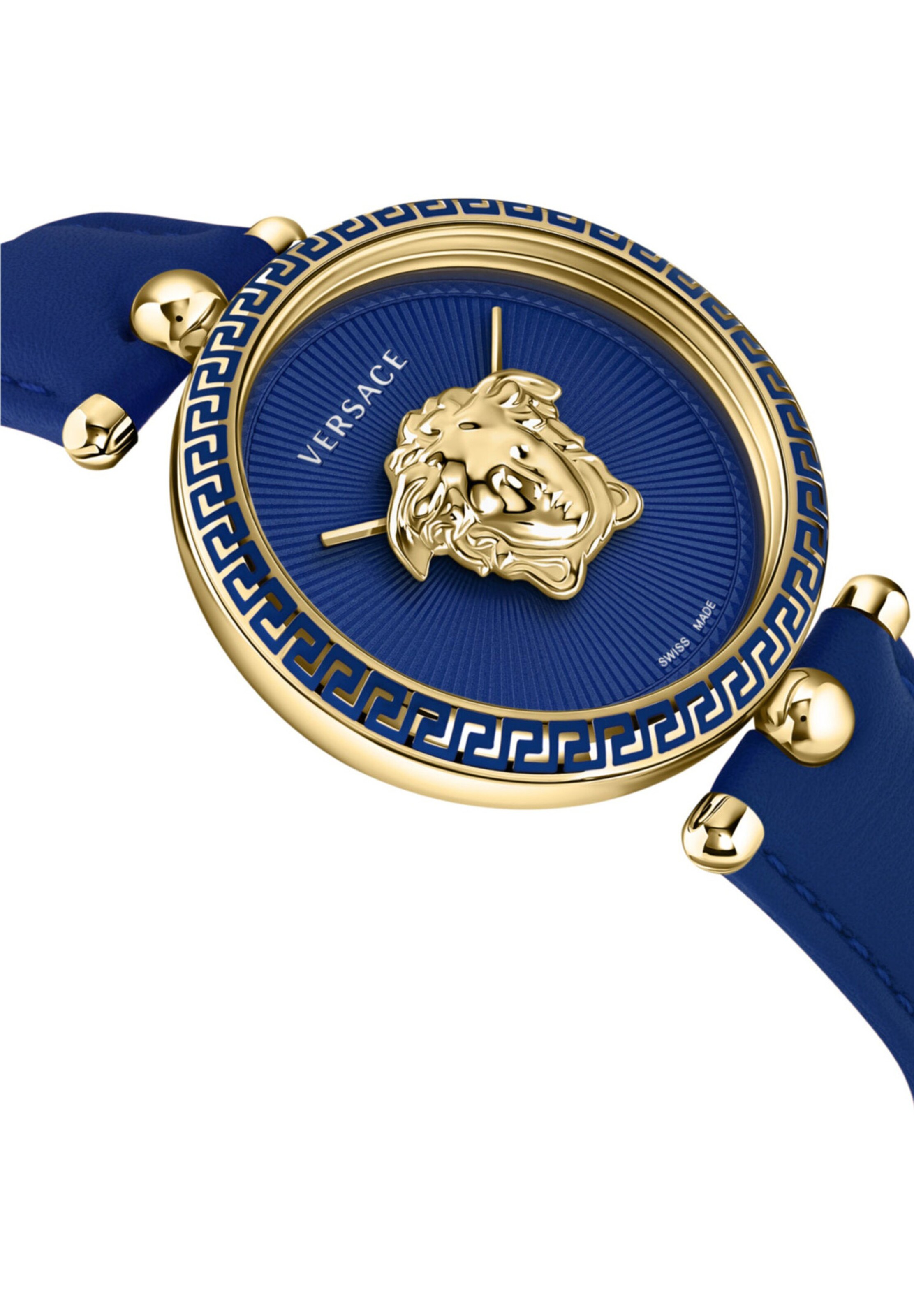 VERSACE Analoguhr 'Palazzo' in Blau