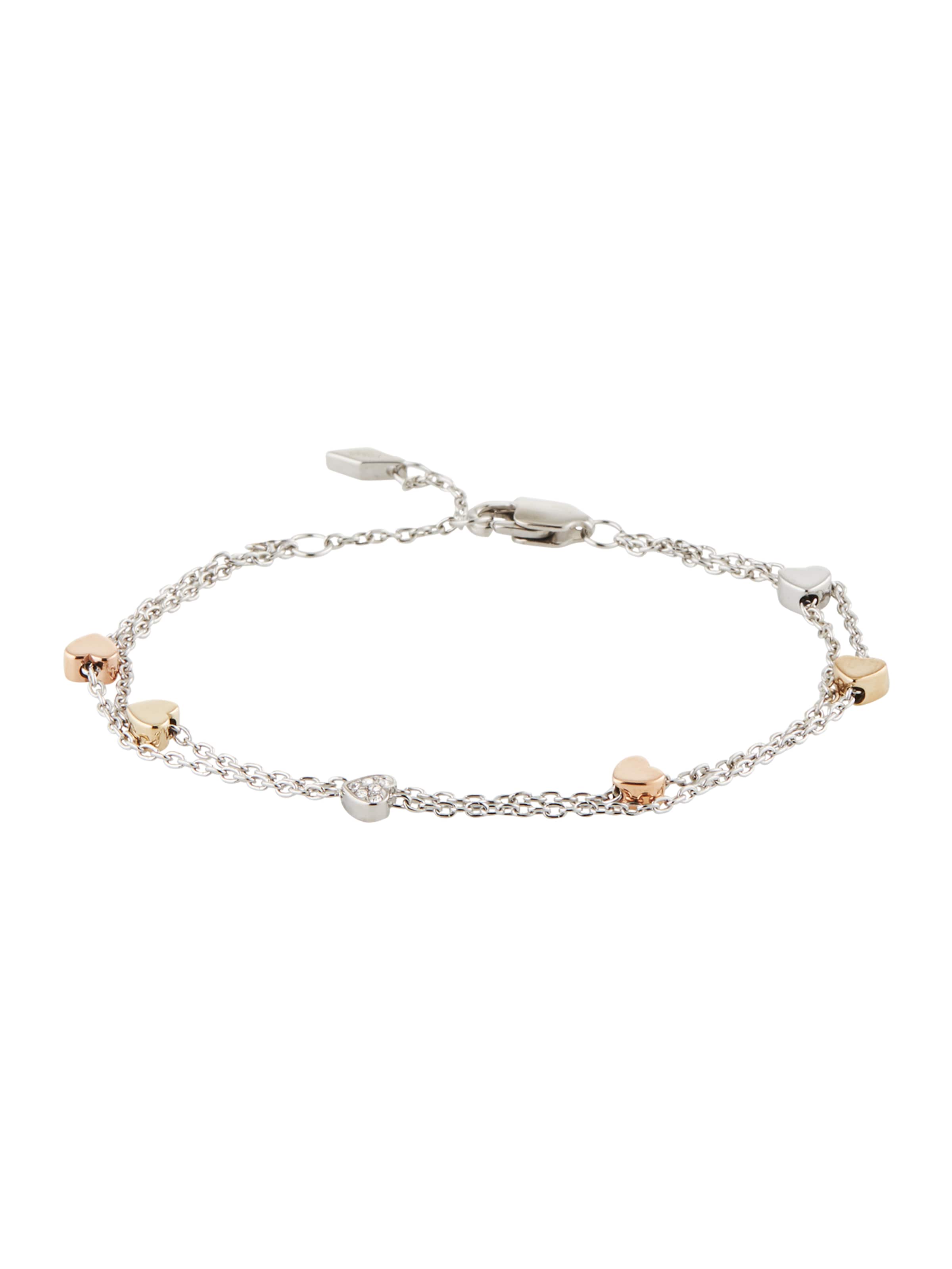 FOSSIL Rannekoru 'Herzen JF02854998' värissä hopea