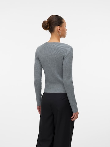 VERO MODA Sweter 'VMSILJE' w kolorze szary