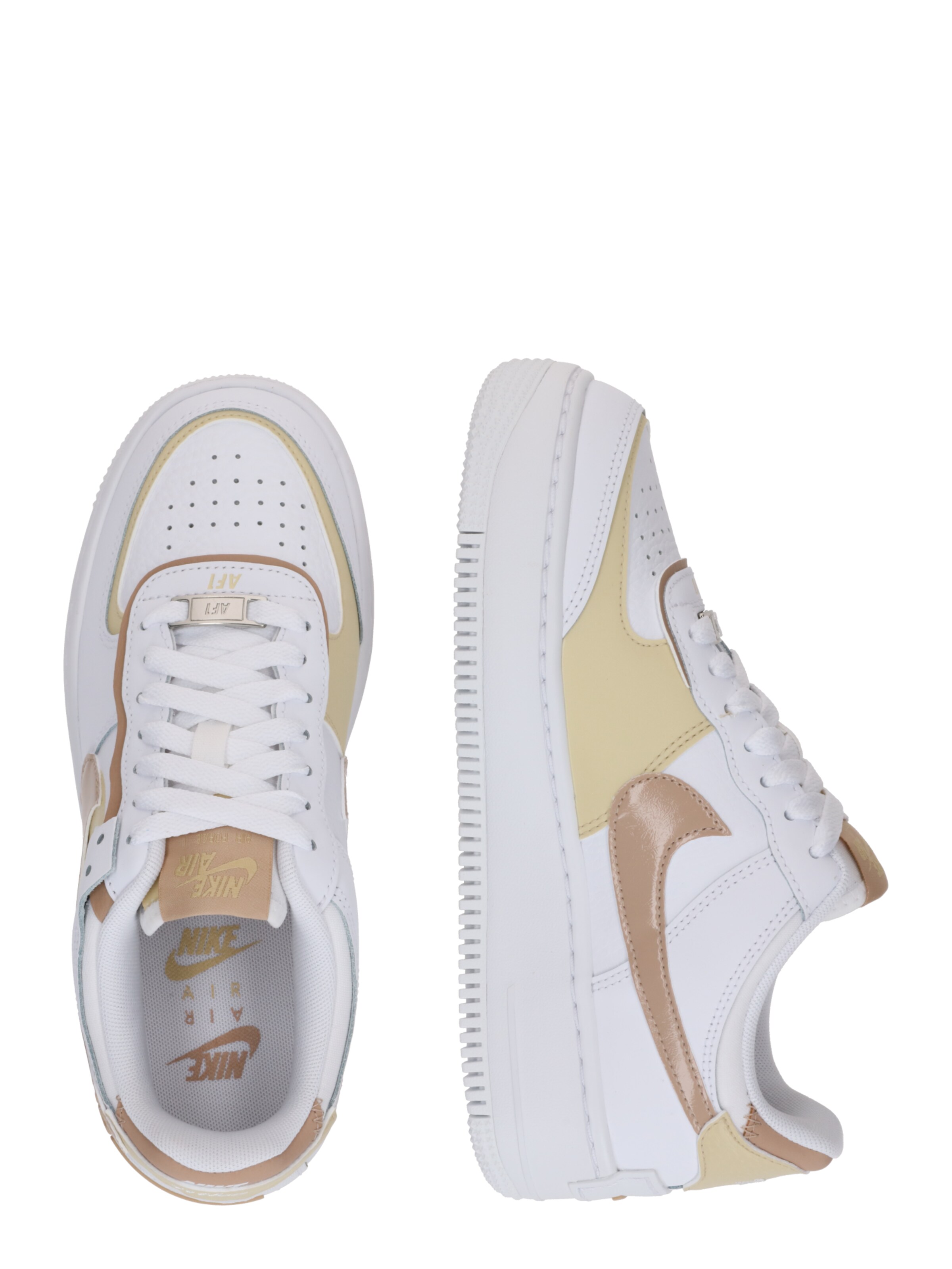 Nike Sportswear Nizke superge 'AF1 SHADOW' | bela barva