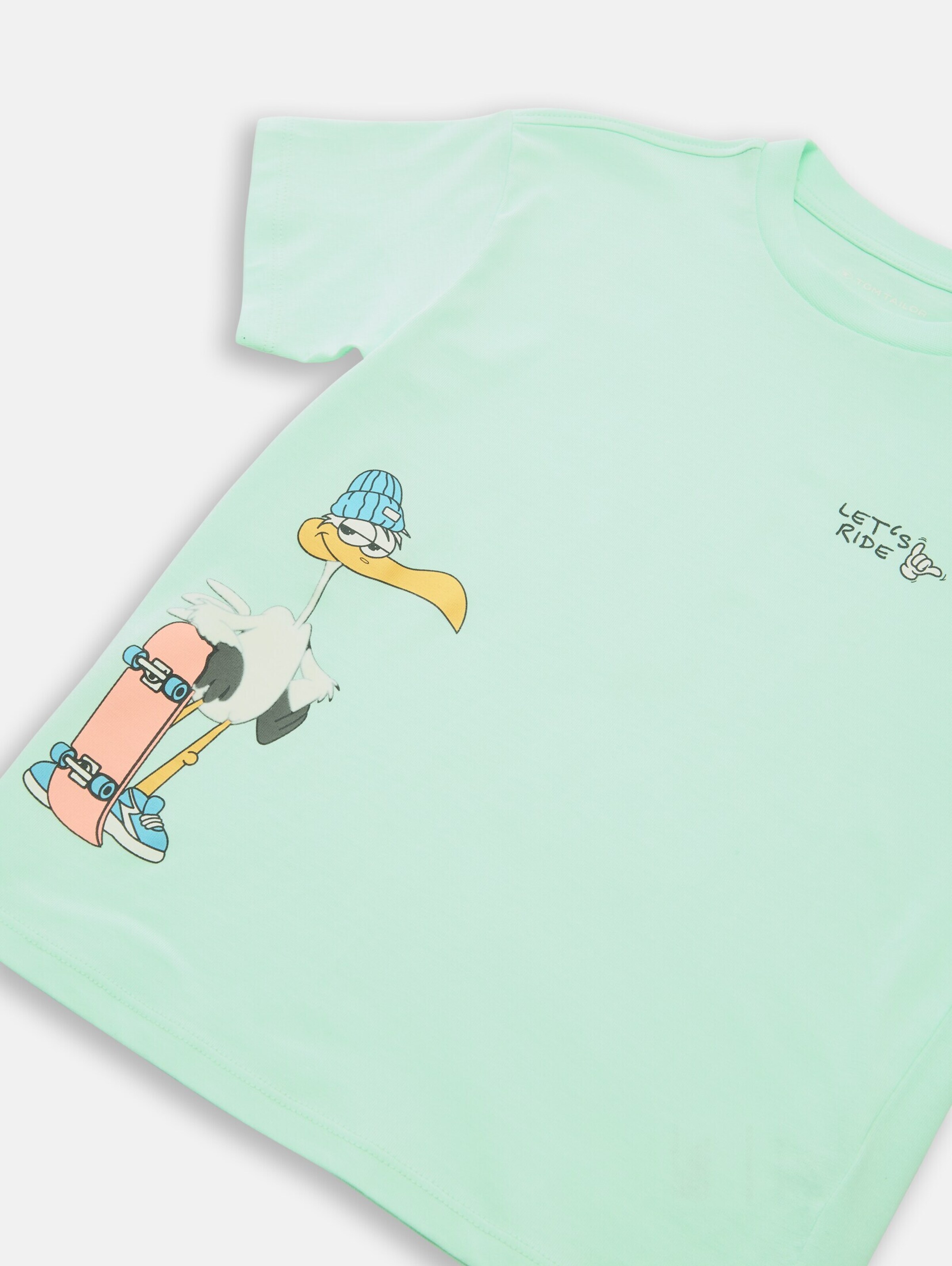 TOM TAILOR T-Shirt in Blau