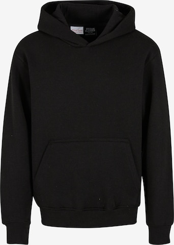 Felpa 'Essential' di Urban Classics in nero: frontale