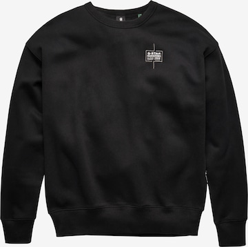 G-Star RAW Sweatshirt in Black: front