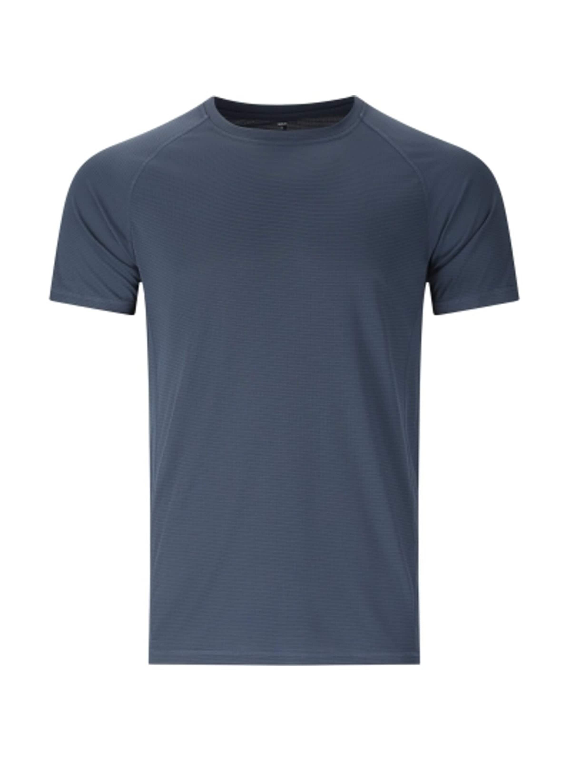 ENDURANCE Shirt 'Geaymay' in Blauw: voorkant