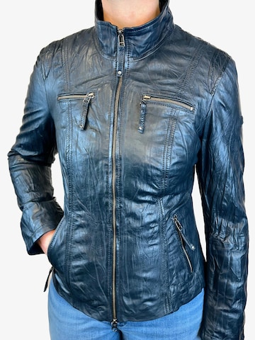CABRINI Between-Season Jacket 'Francesca' in Blue: front