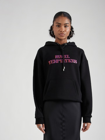 Sonia Rykiel Sweatshirt in Zwart: voorkant