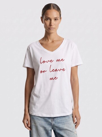 americandreams Top 'T-shirt' in Red: front