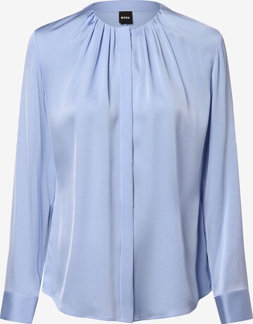 BOSS Blouse 'Banorah' in Blue: front