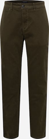 Regular Pantaloni eleganți 'Superflex' de la Lindbergh pe verde: față