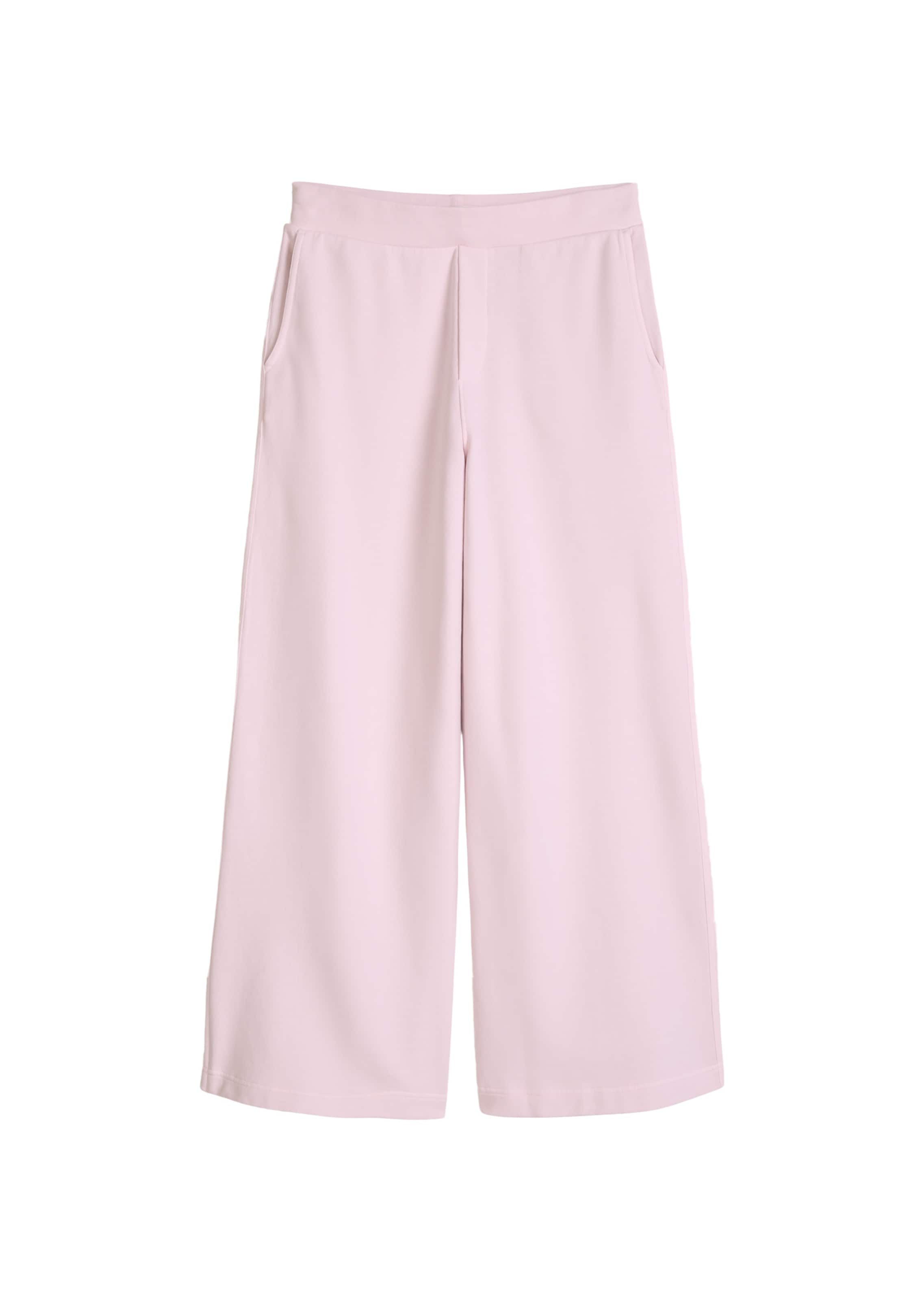 Marc O'Polo Wide Leg Hose in Pink: Vorderseite