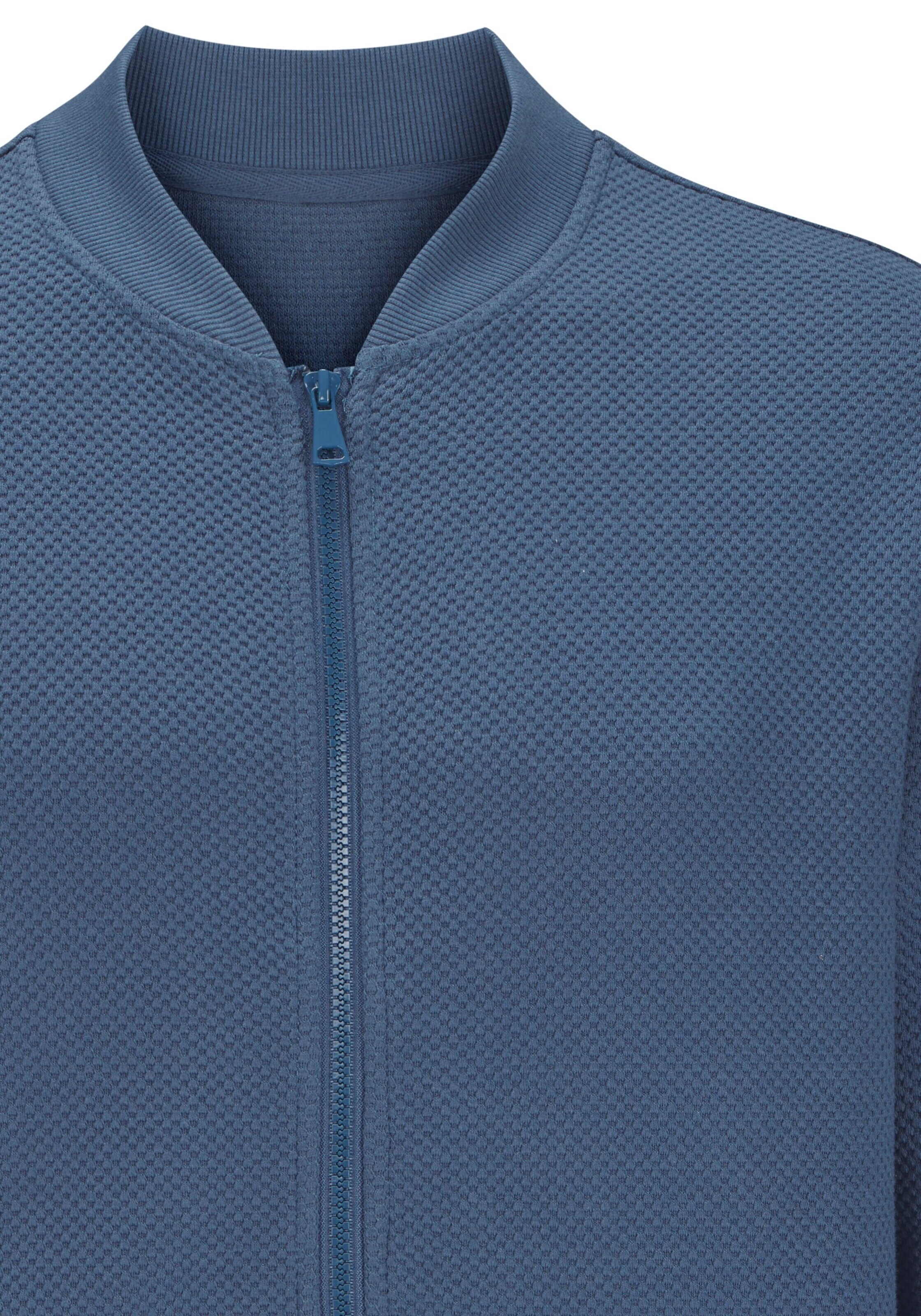 JOHN DEVIN Кофта на молнии в Синий