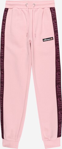 ELLESSE - Tapered Pantalón en rosa: frente