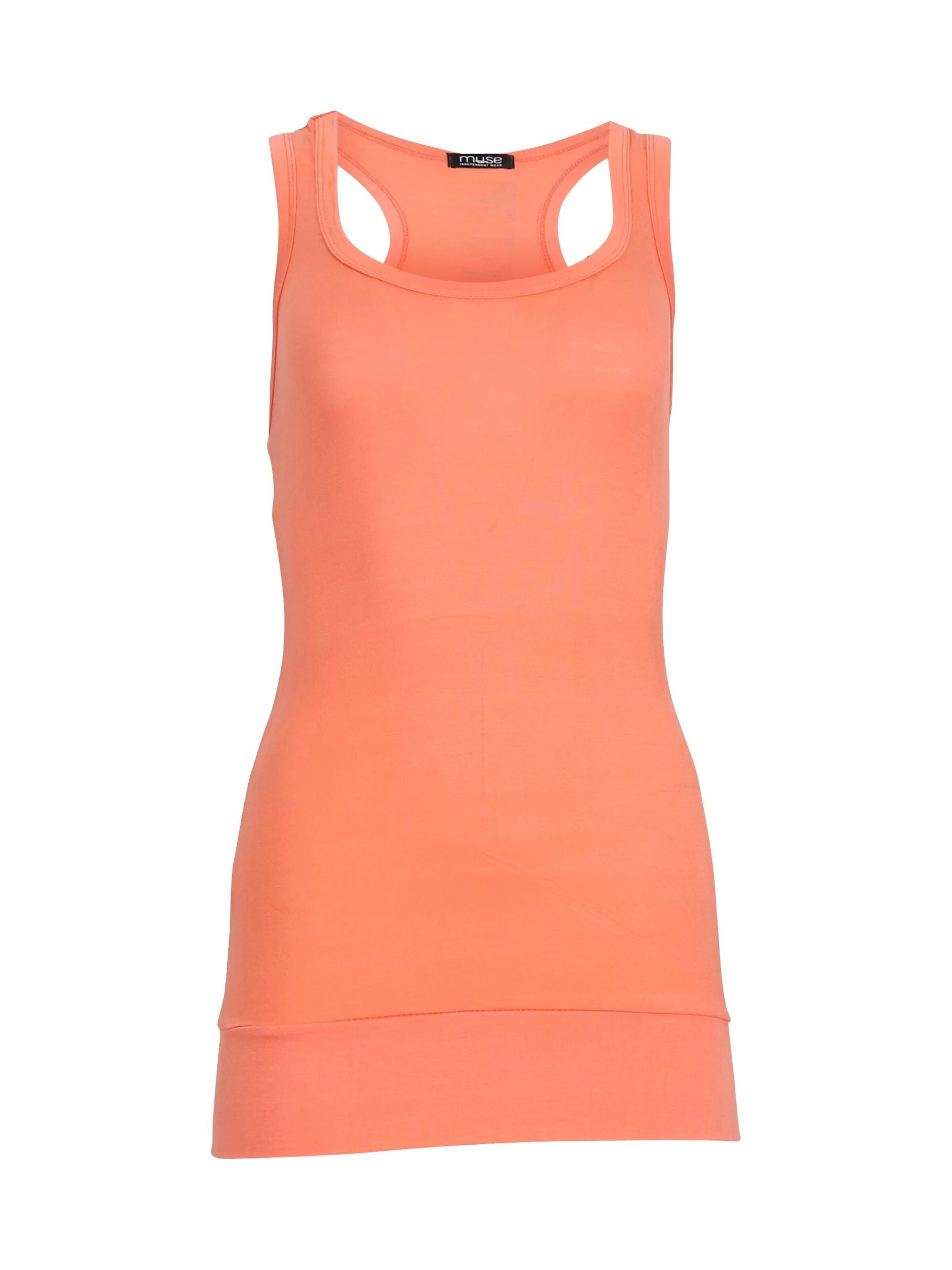 Easy Young Fashion Top in Orange: front