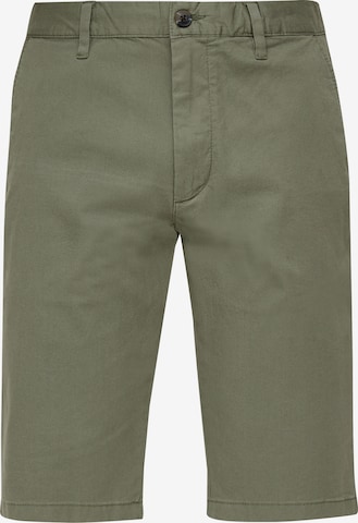 Coupe slim Pantalon 'Austin' s.Oliver en vert : devant