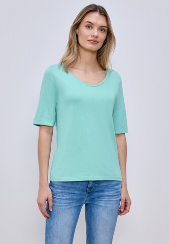 STREET ONE Shirt in Green: front