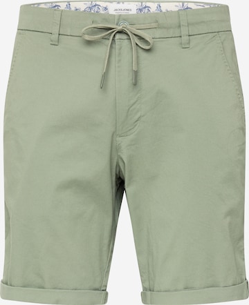 JACK & JONES - Regular Calças chino 'MARCO SUMMER' em verde: frente