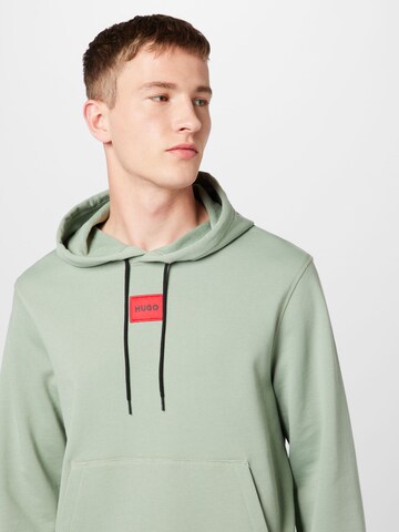 HUGO Sweatshirt 'Daratschi214' in Green