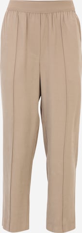 Y.A.S Petite Loose fit Pants 'ROSE' in Beige: front